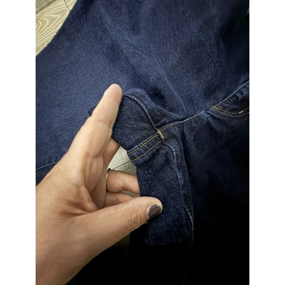 LRL LAUREN Ralph Lauren Jeans Co. Women's 18W Classic Straight Dark Wash Stretch - Picture 5 of 7